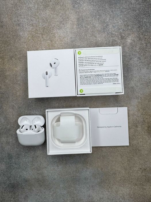 Навушники АирПодс 4 ANC + чохол у подарунок АірПодс Гарантія