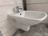 Bidet Cersanit wraz z stelazem Oltens i armaturą