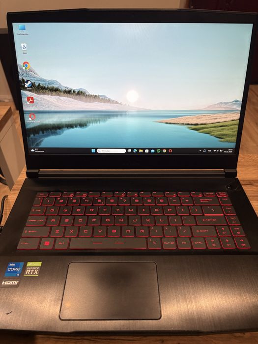 MSI GF63 i5-11400H/8GB/512