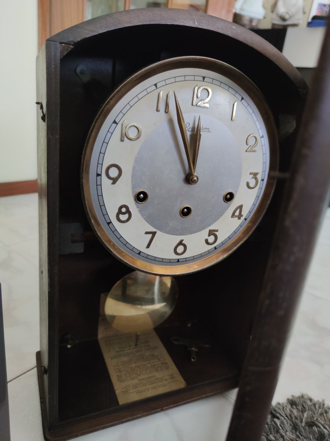 Relógio Reguladora - Avé Maria/Westminster 338/46/13