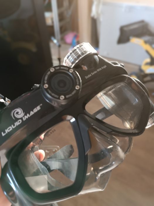 Óculos de mergulho com câmera HD