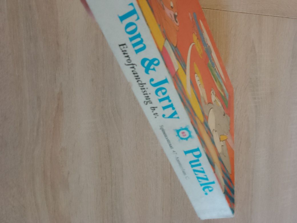 Puzzle Tom i Jerry Jig Saw 1976 Vintage