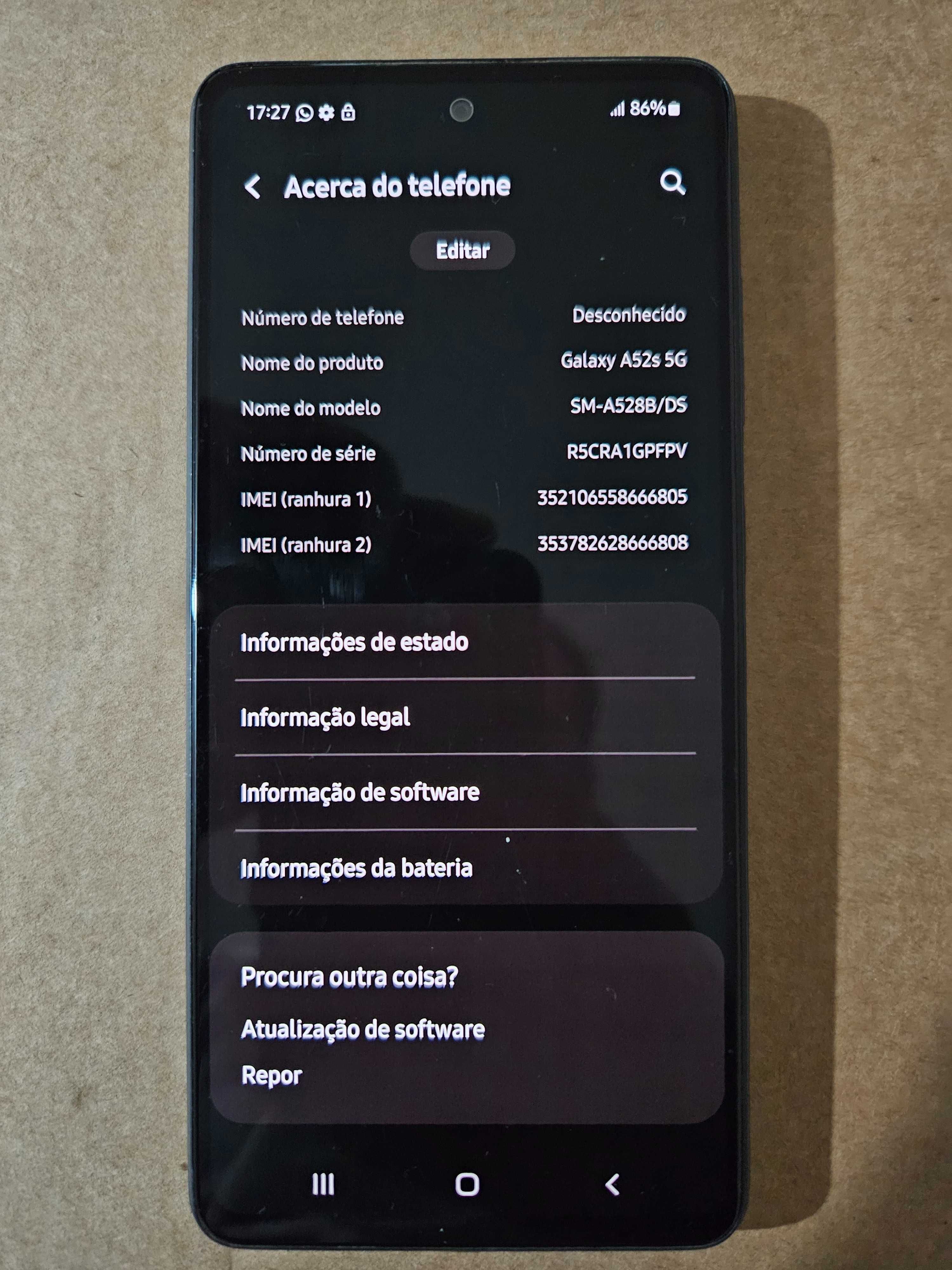 Samsung Galaxy A52s 5G