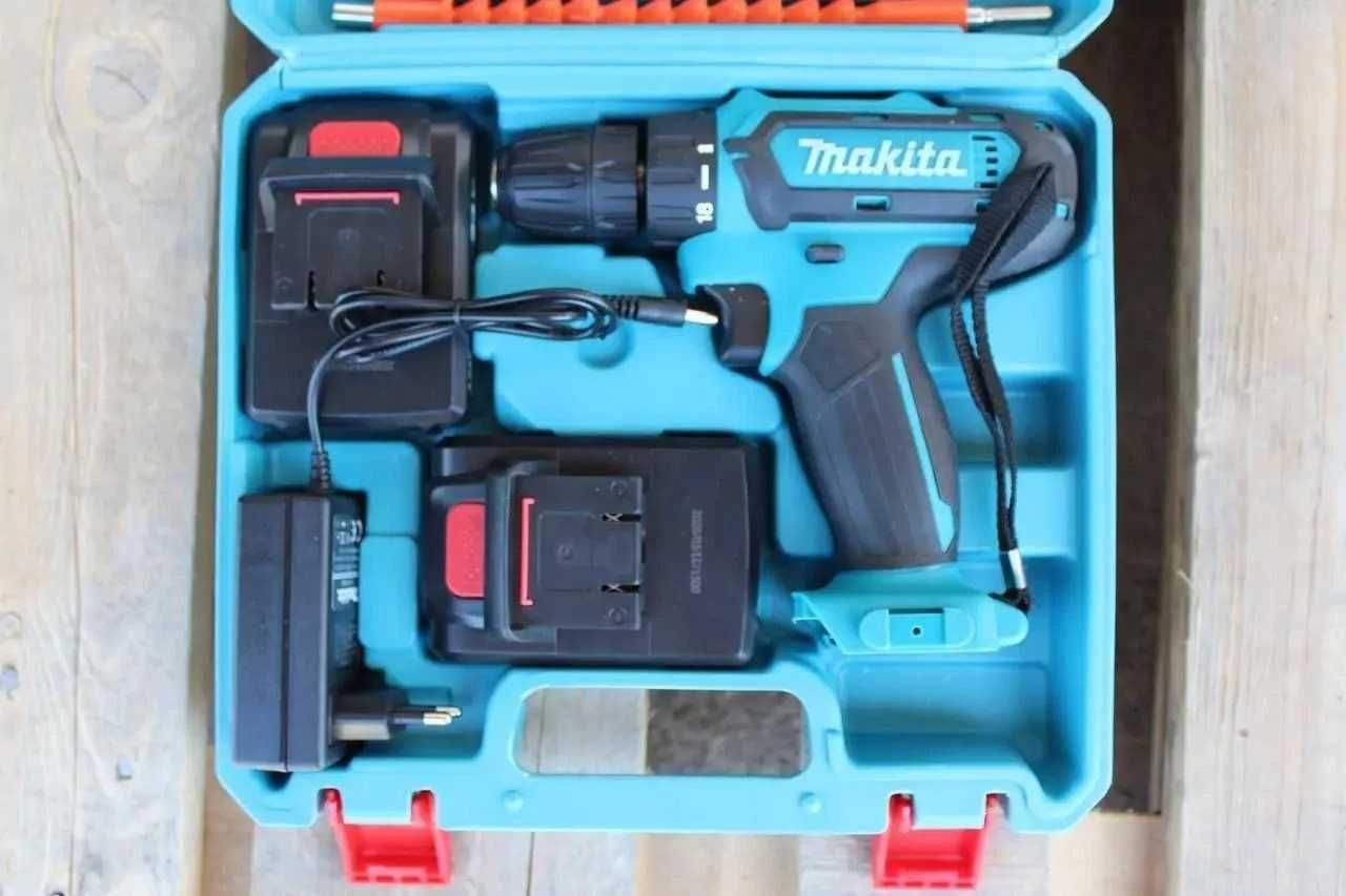 Акумуляторний шуруповерт Makita 24v. 2 акумулятора + кейс. Шурупокрут