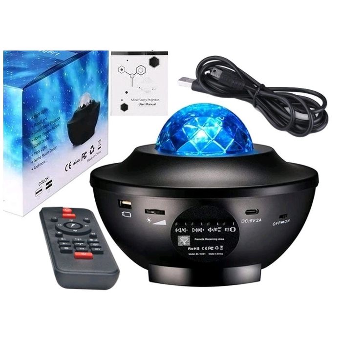 PROJEKTOR GWIAZD star led lampka nocna usb