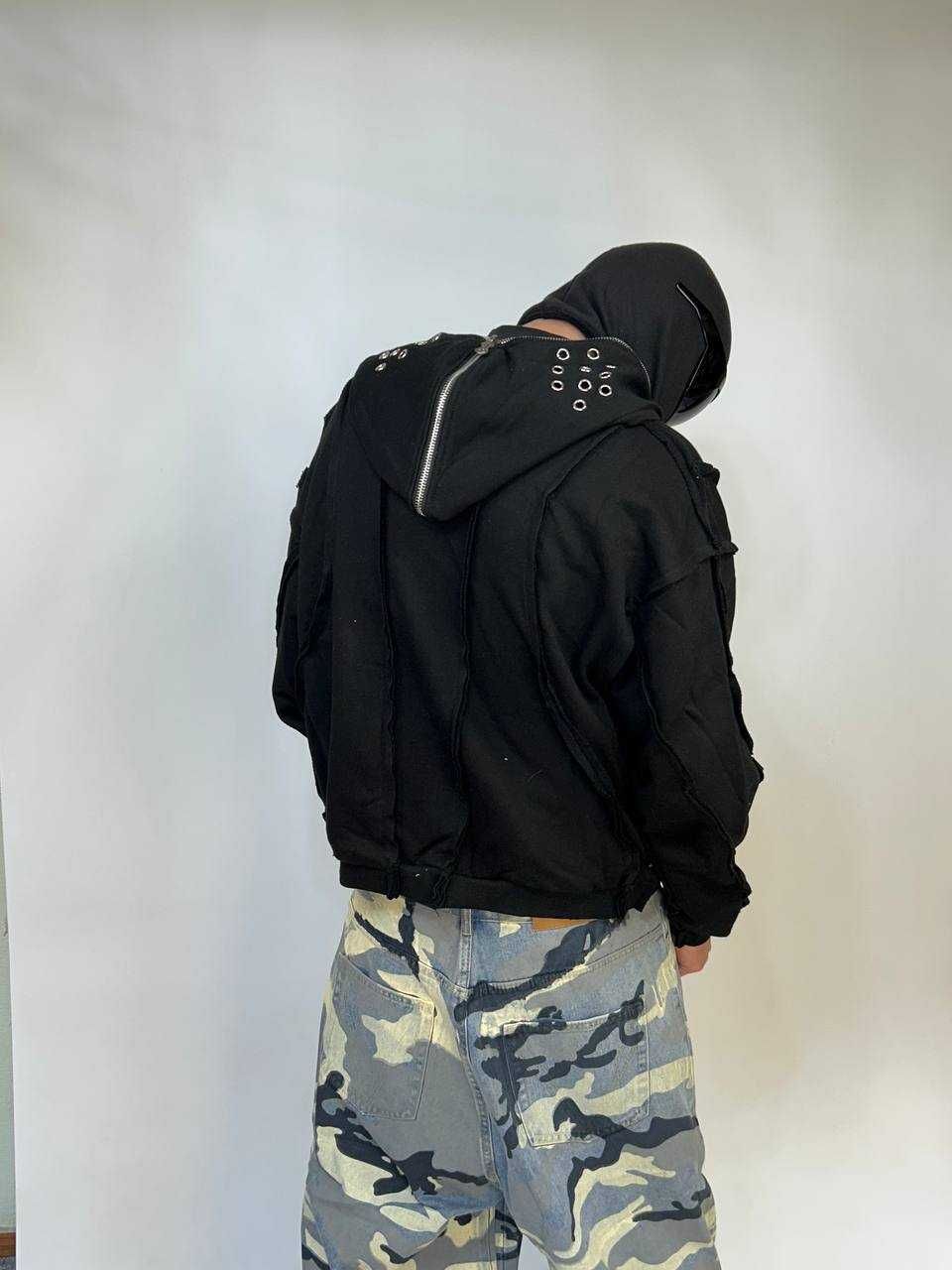 Худі Thug Club zip hoodie зип зипка фулл full y2k archive opium чорна