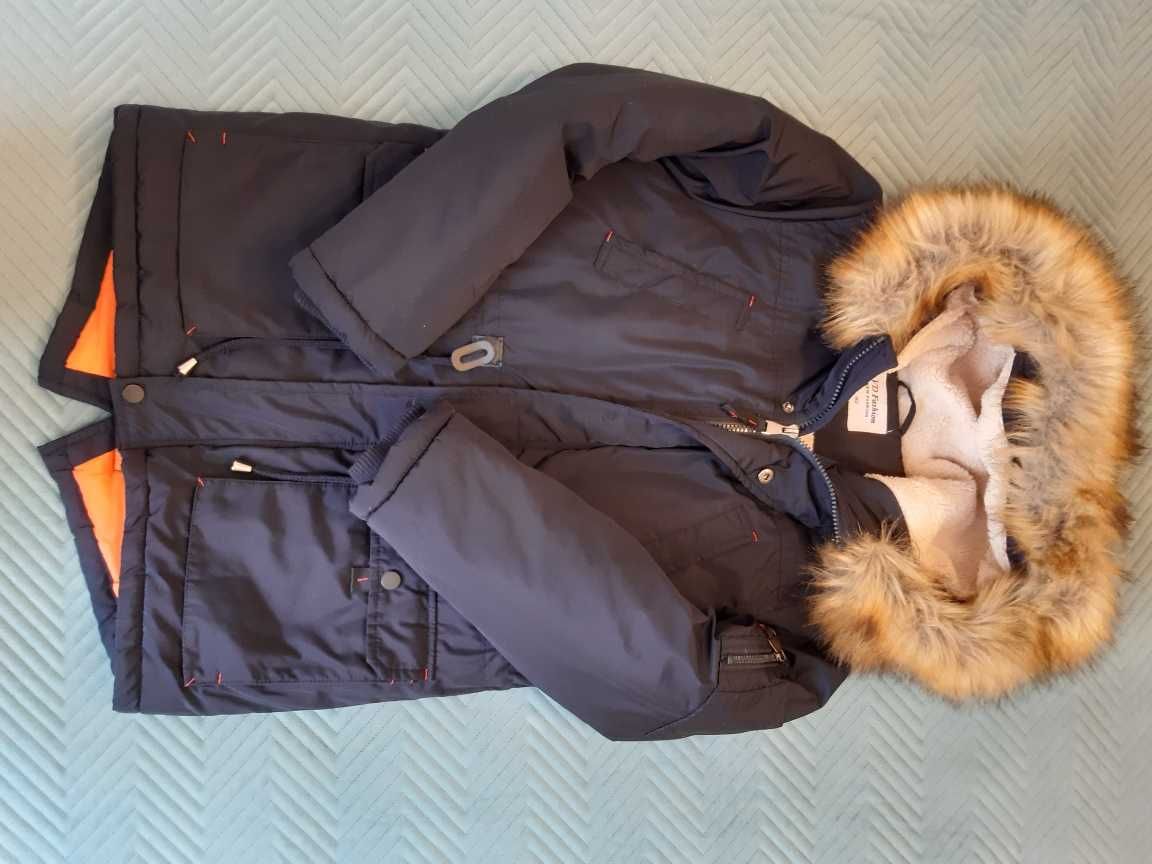 kurtka zimowa vd fashion parka 152 jak nowa