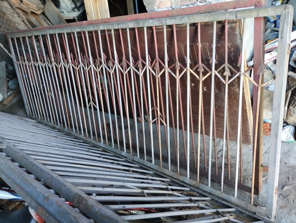 Ogrodzenie płot przęsło metalowe