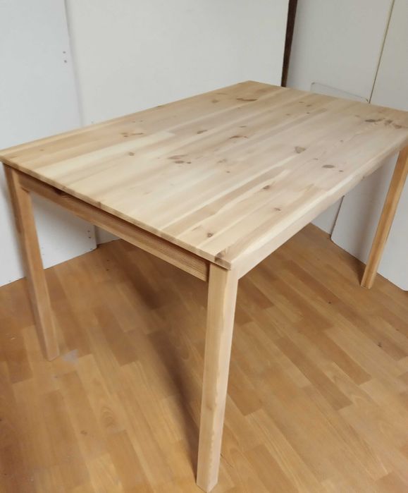 Stół kuchenny sosnowy 120 cm drewniany Ikea Ingo