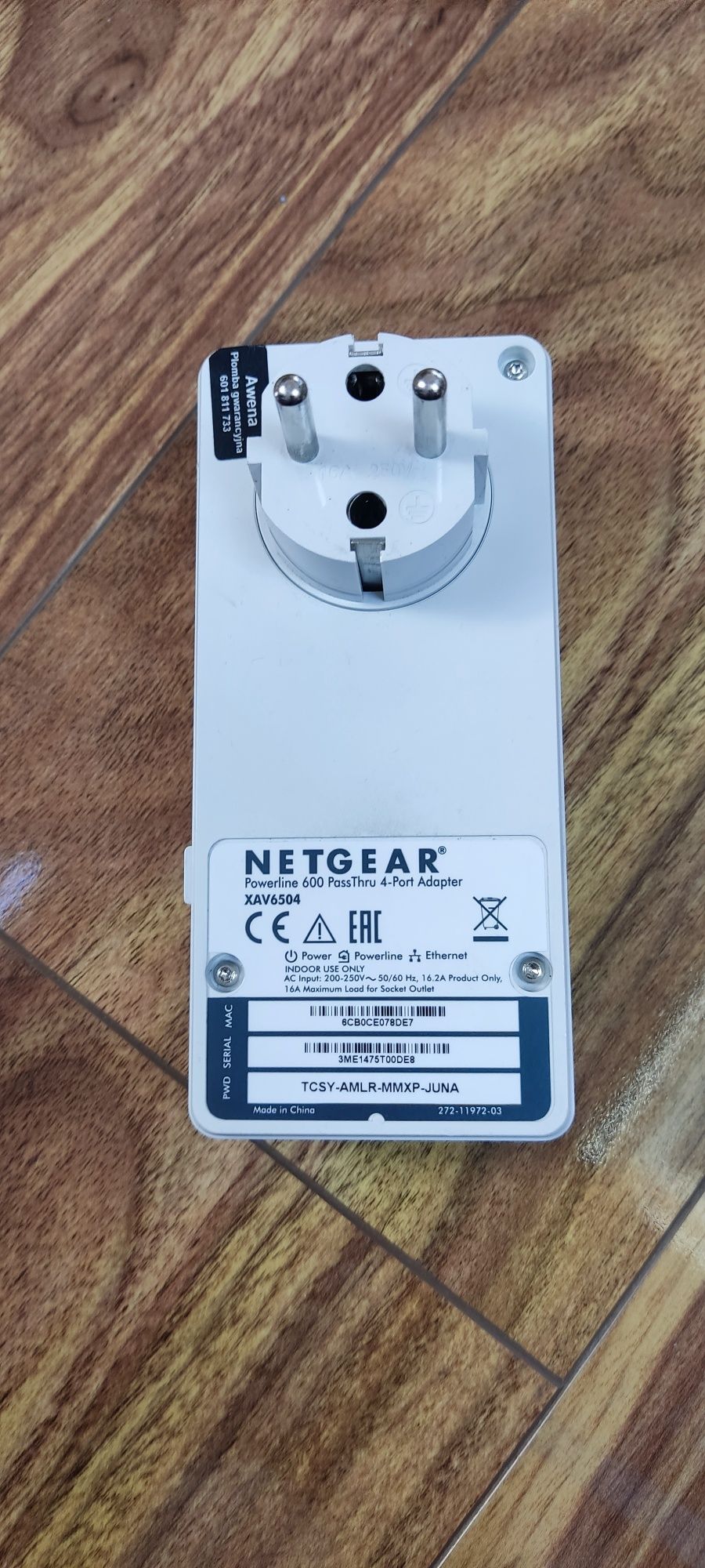 Netgear powerline 600 xav6504 repeater tplink, mikrotik dlink