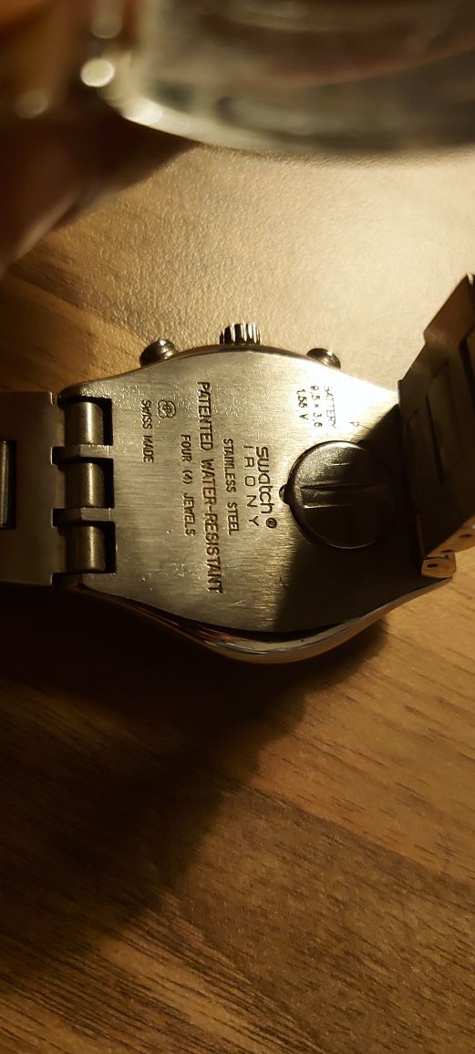 Swacth Irony chronograph