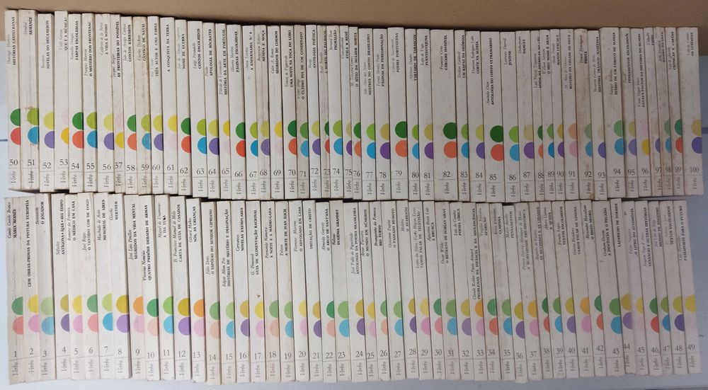 Biblioteca Básica Verbo. Coleção completa 100  Livros em bom estado