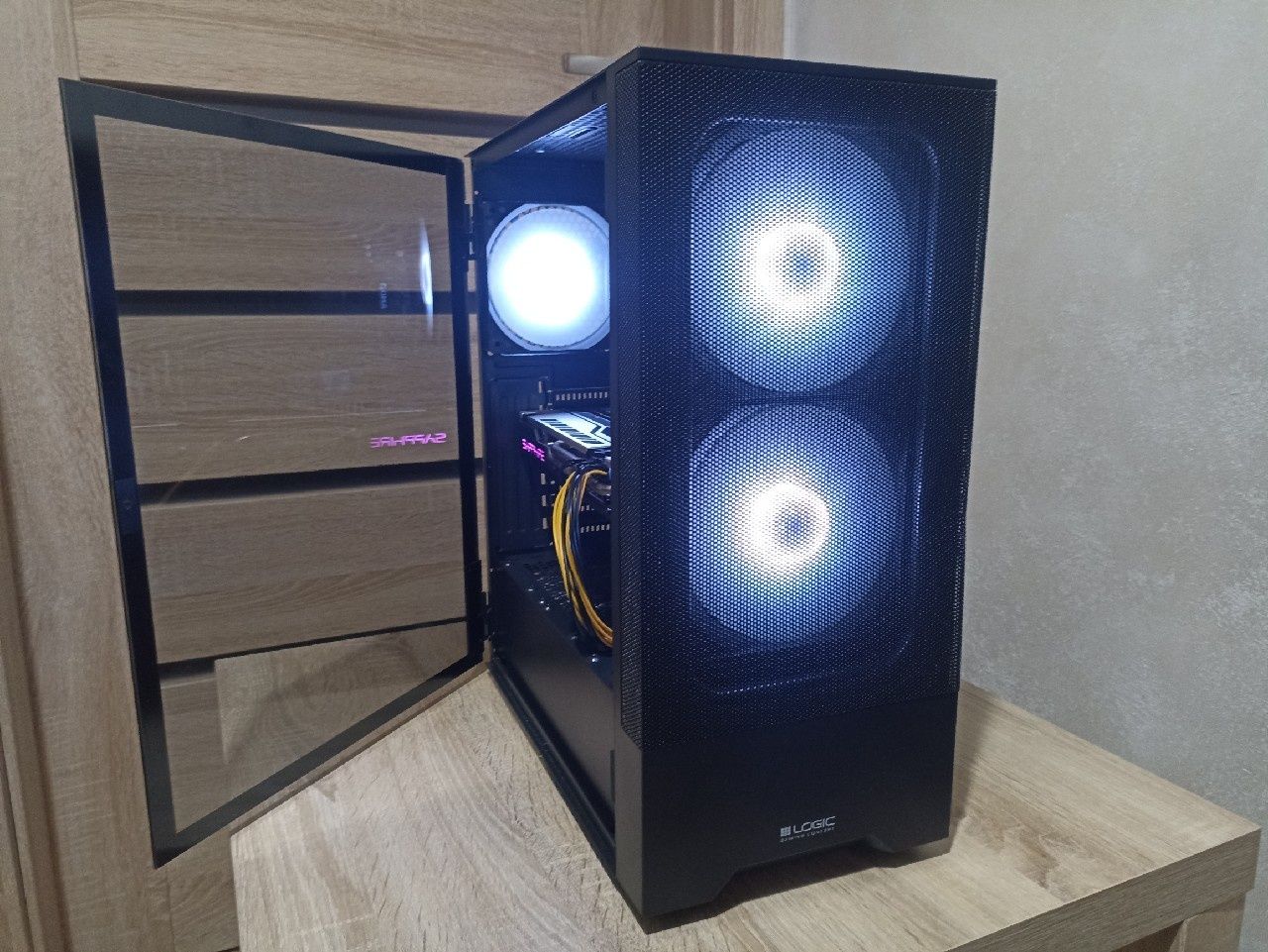 Komputer do gier AMD Ryzen 5 2600|RX580 4GB|16GB RAM|256GB Nvme