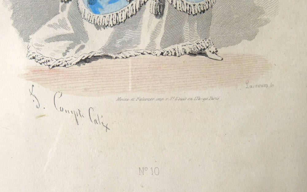 Litografias Francesas Antigas (Ref. 10)