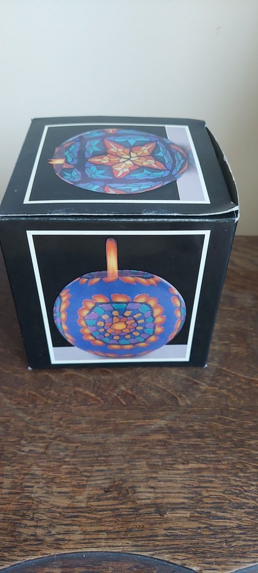 Lampion -Świeca - Świeczka - witrażowa