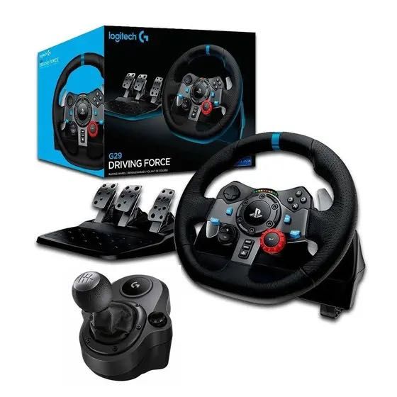 Volante + Pedais LOGITECH G29 + Shifter