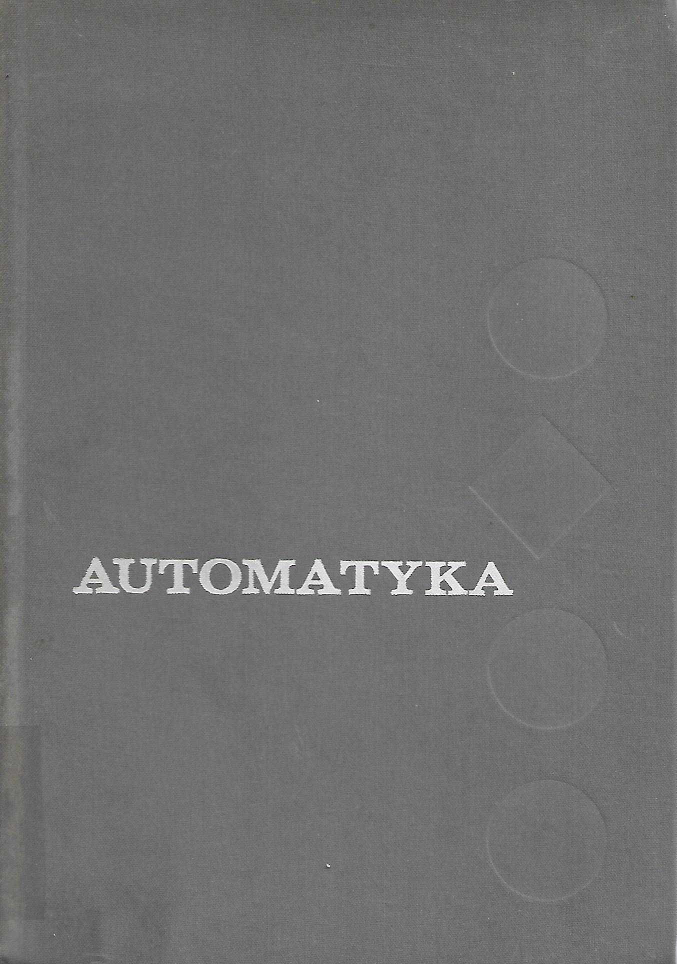 Antoniewicz Jerzy.: Automatyka