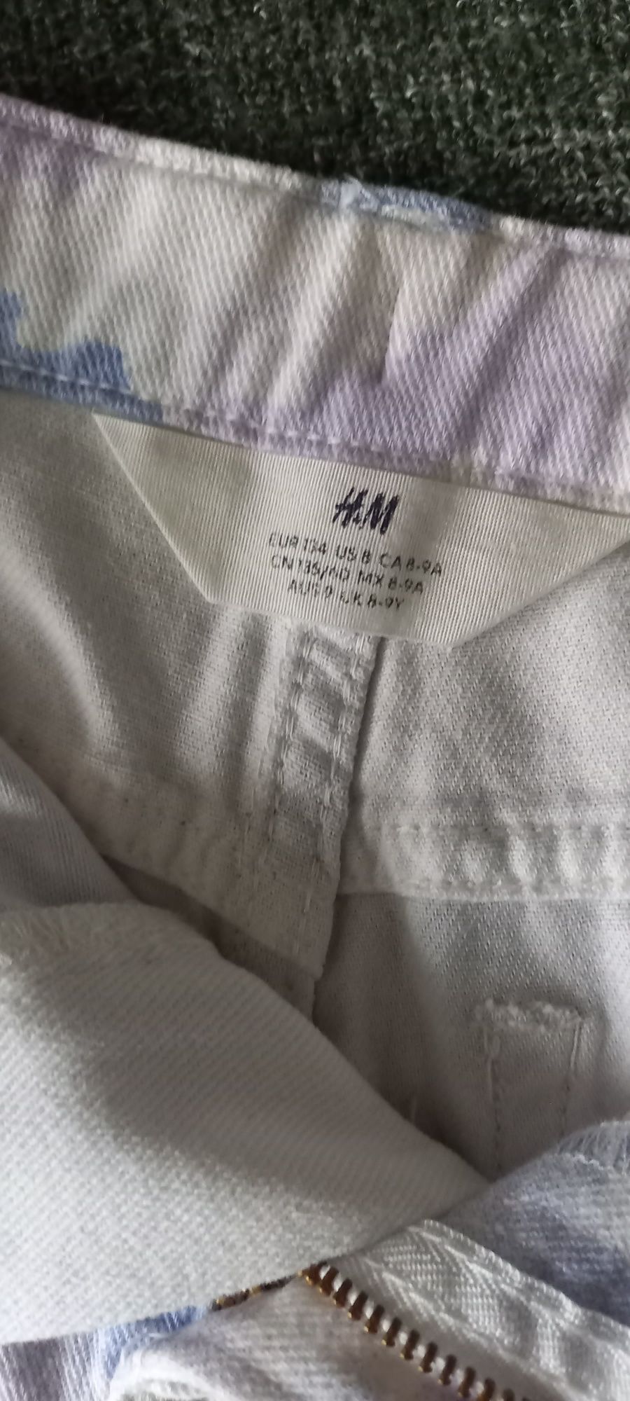 Krótkie spodenki h&m 134 shorty