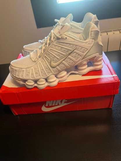 "Buty Trampki" Nike_Shox_TL_White_R.43