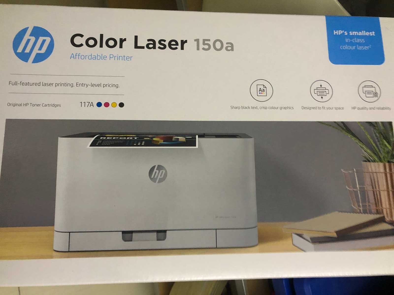 Цветной лазерный принтер HP Color Laser 150a