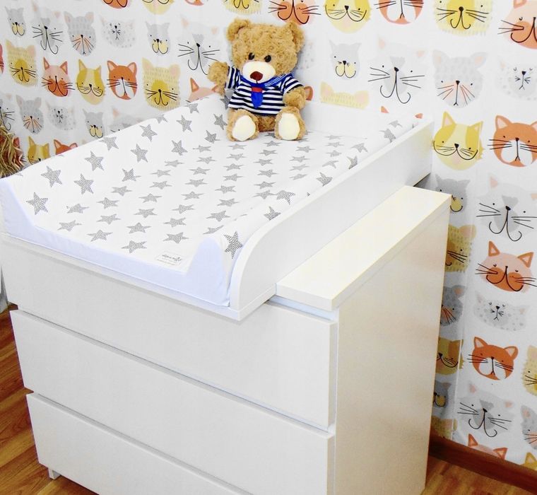 nakładka na komodę Malm IKEA zaokrąglony 70x50