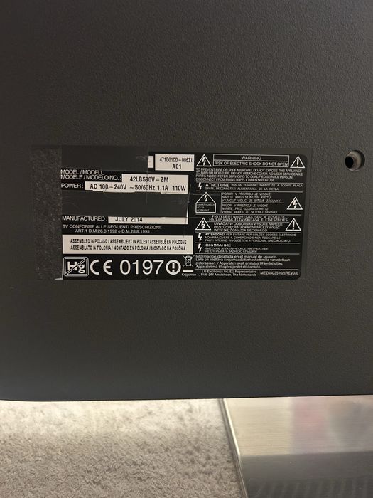 Telewizor LG 42 cale