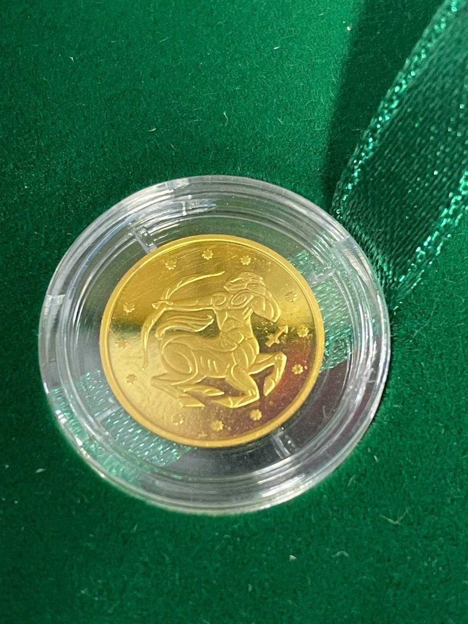 Золота Монета 2 грн "Стрілець"