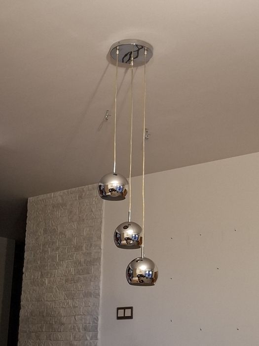 Lampa wisząca sufitowa 3 kule