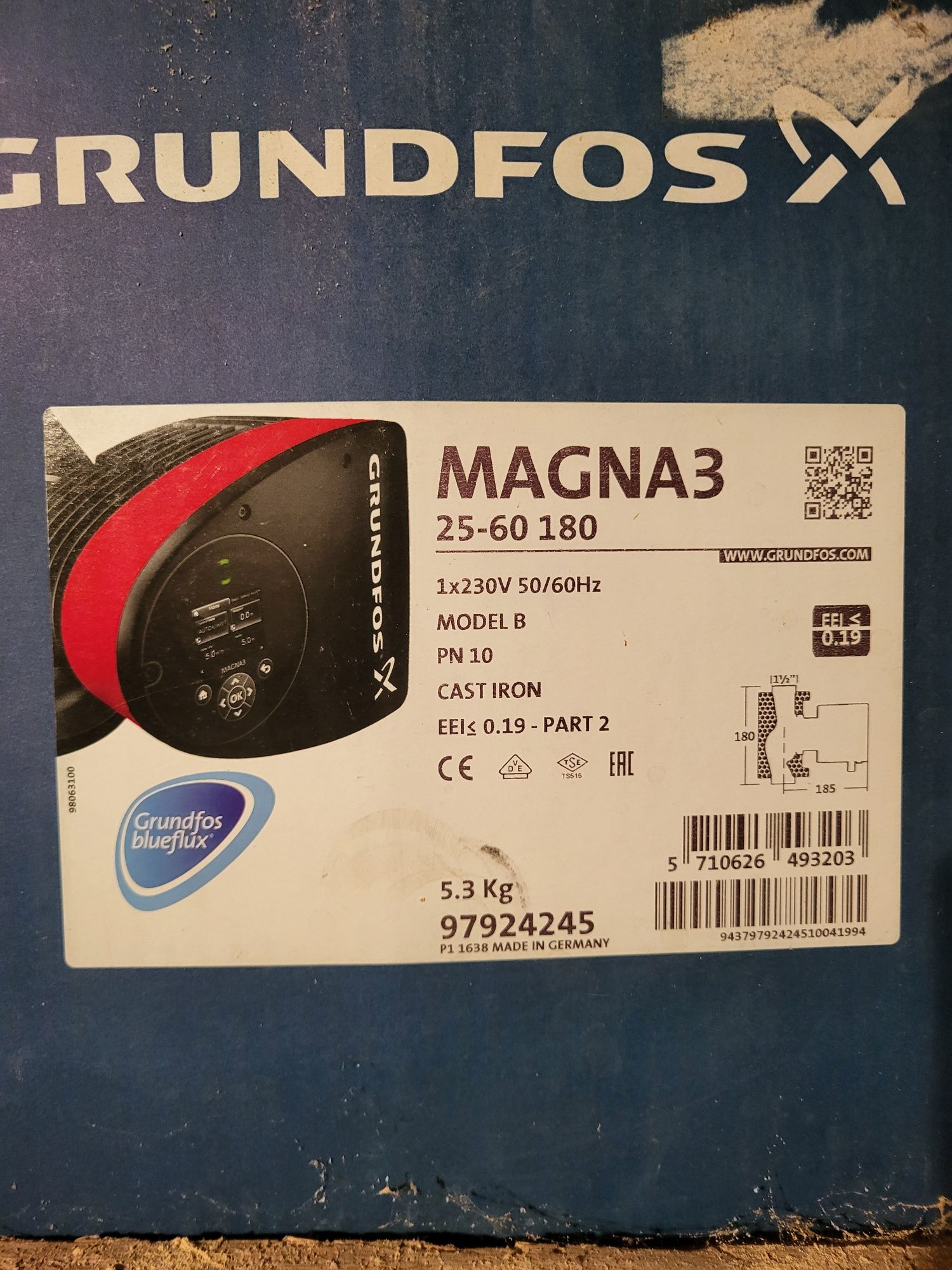 Grundfos Magna3 25-60