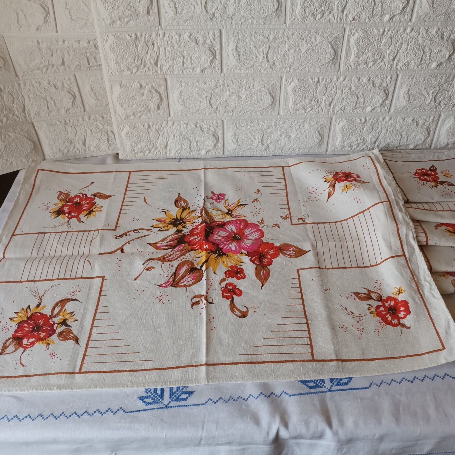 Кухонные полотенца винтаж из шкафа СССР