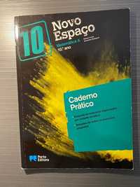 Livro de exercícios e testes Matemática 10º ano - Porto Editora