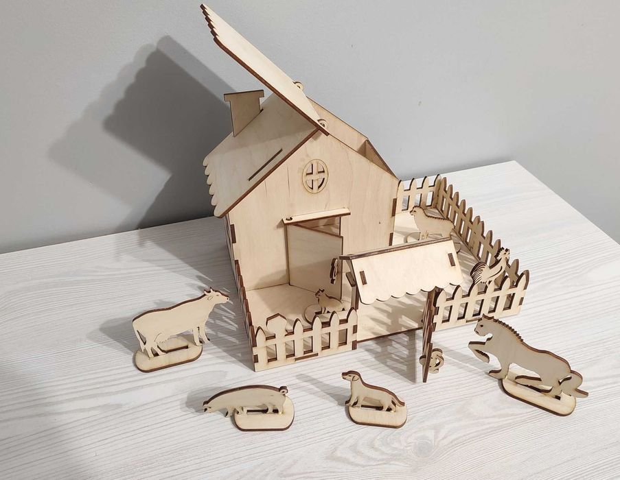 Zabawka dla dzieci. Zwierzęta gospodarskie