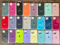 Чехол Silicone Case iPhone 13 Pro Max Силиконовый Айфон закрытым низом