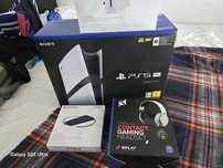 PS5 PRO 2TB + Disco + Headsets e Stand Vertical