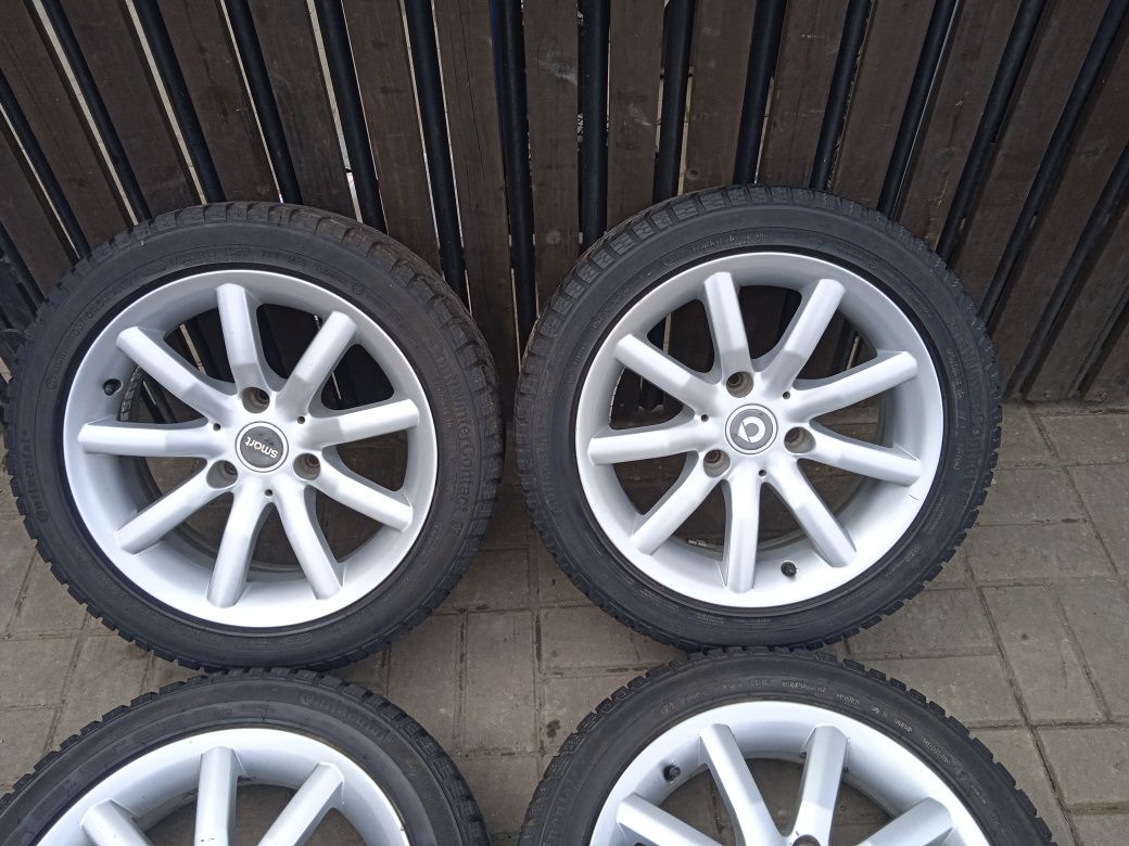Koła Felgi Aluminiowe 15 3x112 Smart For Two Zima Wielosezon Jasło