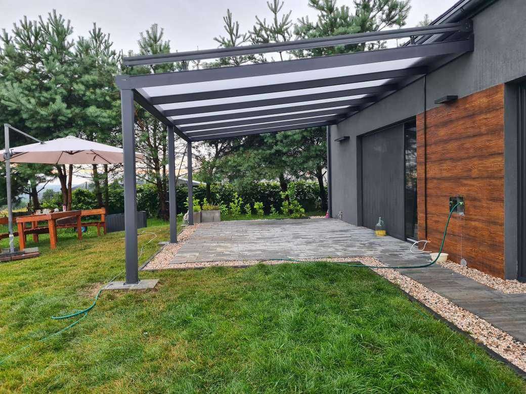 Pergola Ogrodowa Tarasowa Wiata ALTANA Aluminiowa Zadaszenie Tarasu