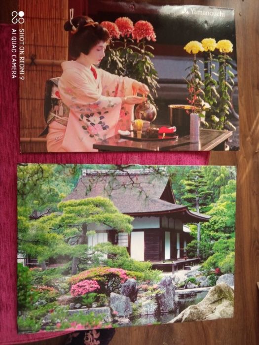 Japoński obrazek, obrazki Japonia, ogród japoński, przyroda Japonii