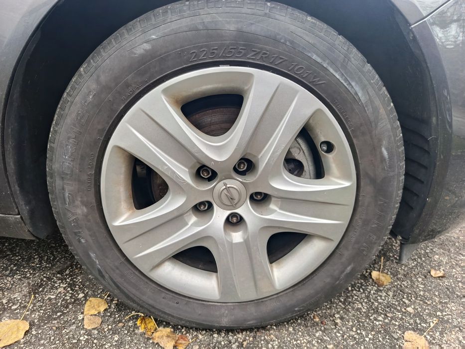 Kola 17 5x120 felgi strukturalne opel insignia insygnia bmw opony 225/