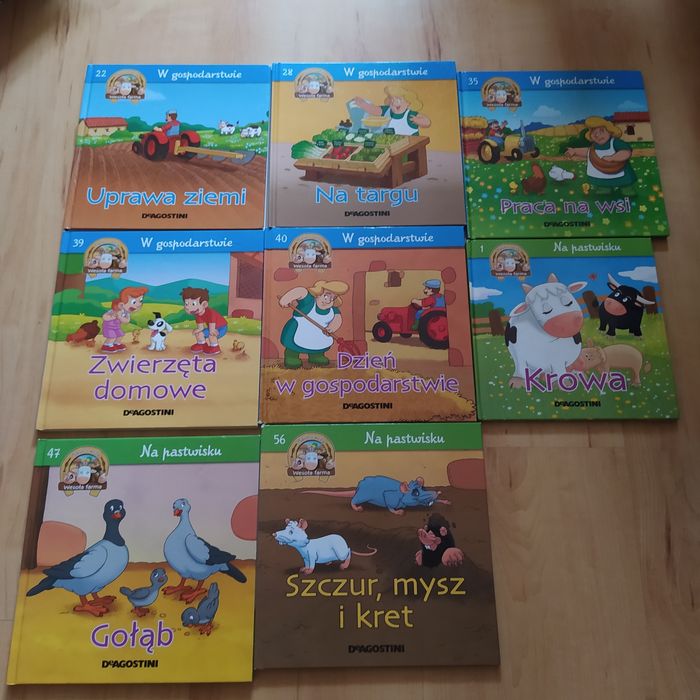 Deagostini "Wesoła Farma" - zestaw 17 książek