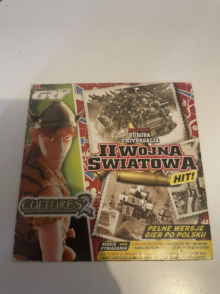 Europa Universalis II Wojna Światowa / Cultures 2 PC