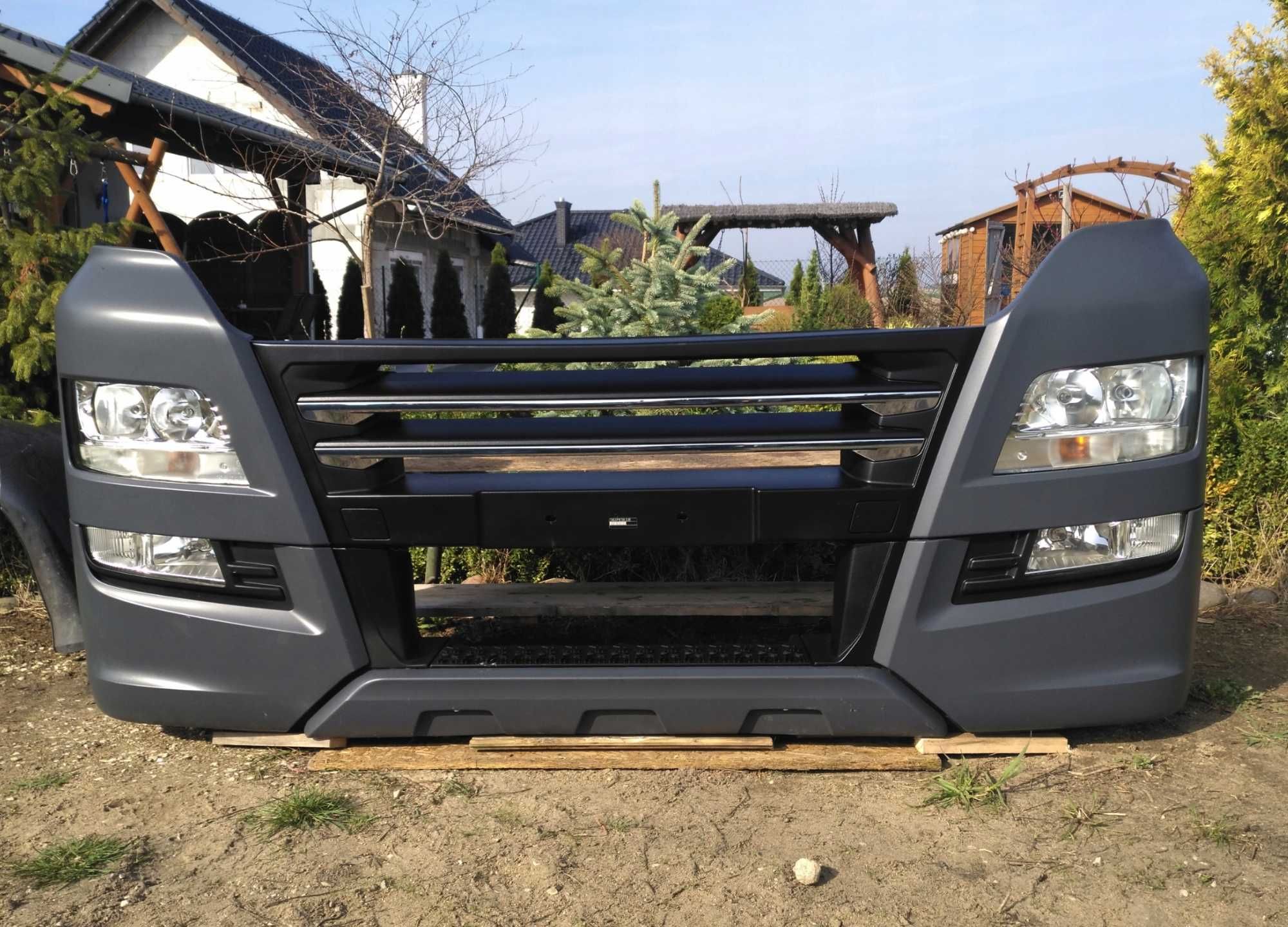 MAN TGX EURO 6 бампер накладка разборка