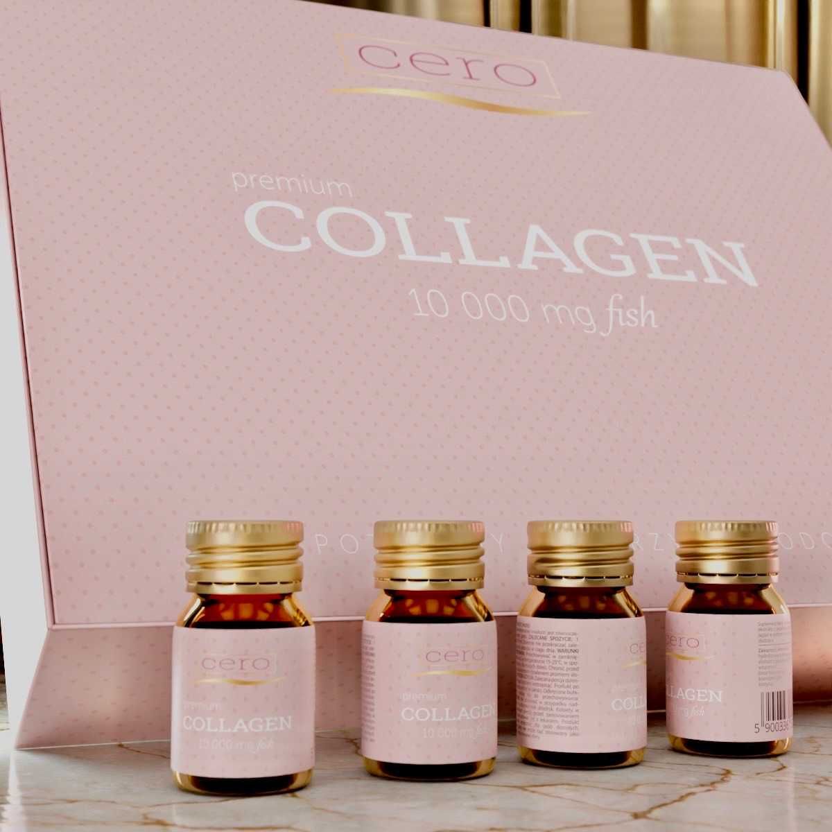 Best Collagen Prima Premium 10000mg Rybi Morski Szot Drink Hialuronowy