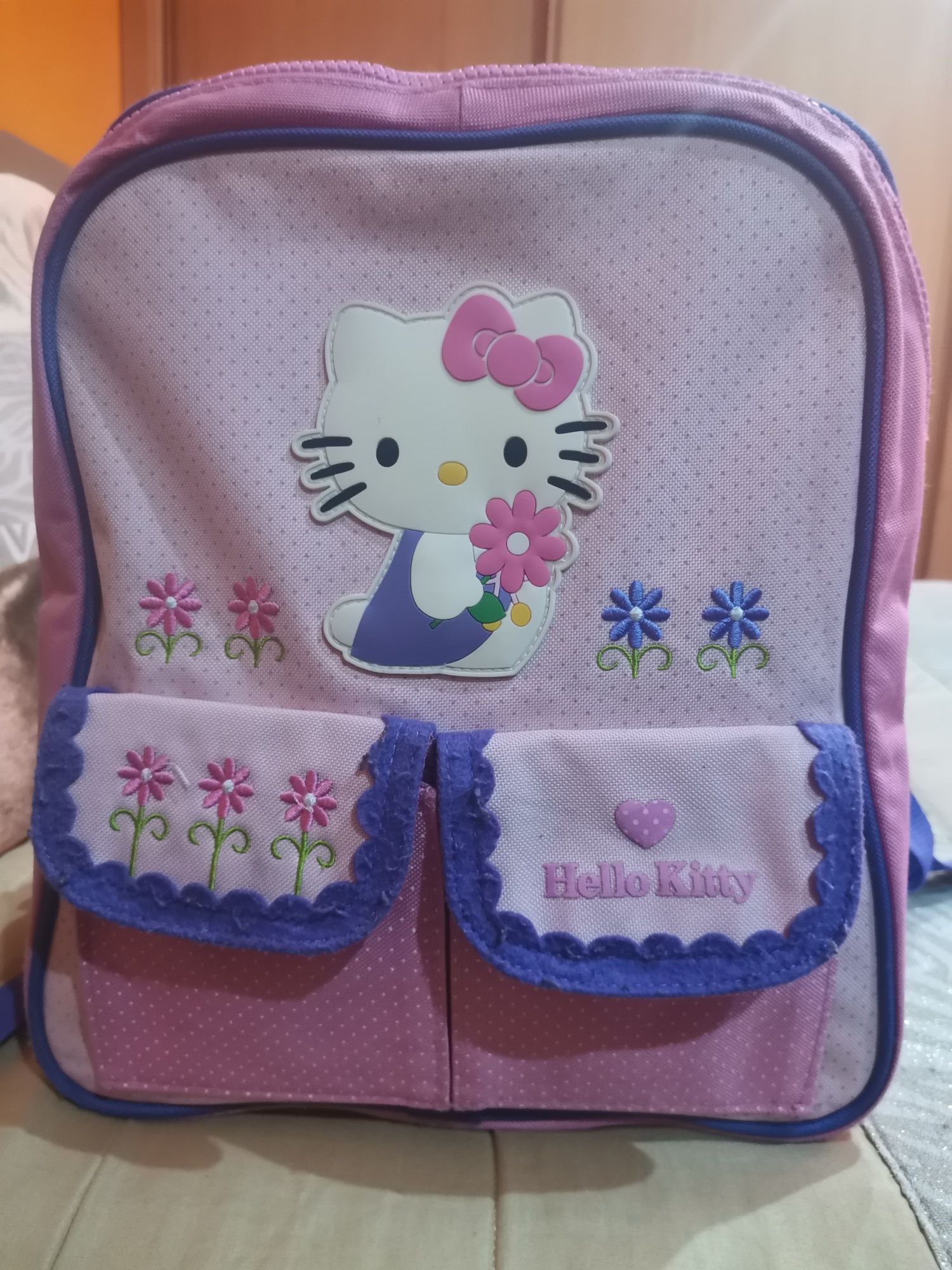 Mochila escolar Hello Kitty