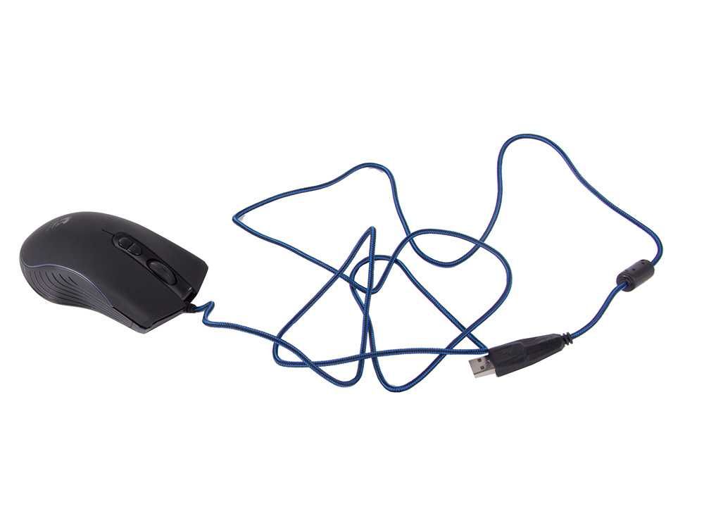 Mysz optyczna przewodowa komputer, laptop rgb gamingowa Yelandar DK1