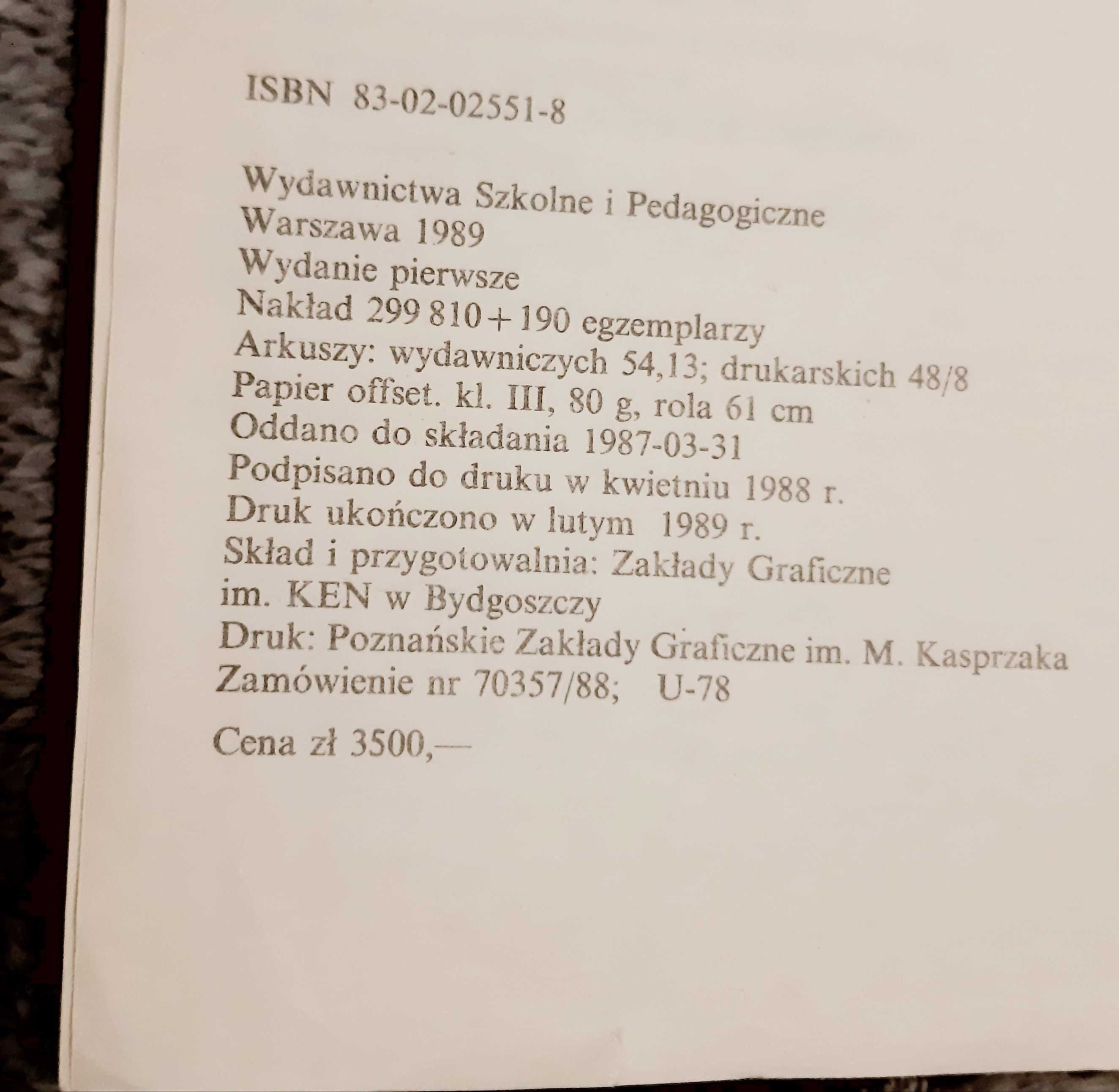Encyklopedia szkolna 1989 Matematyka