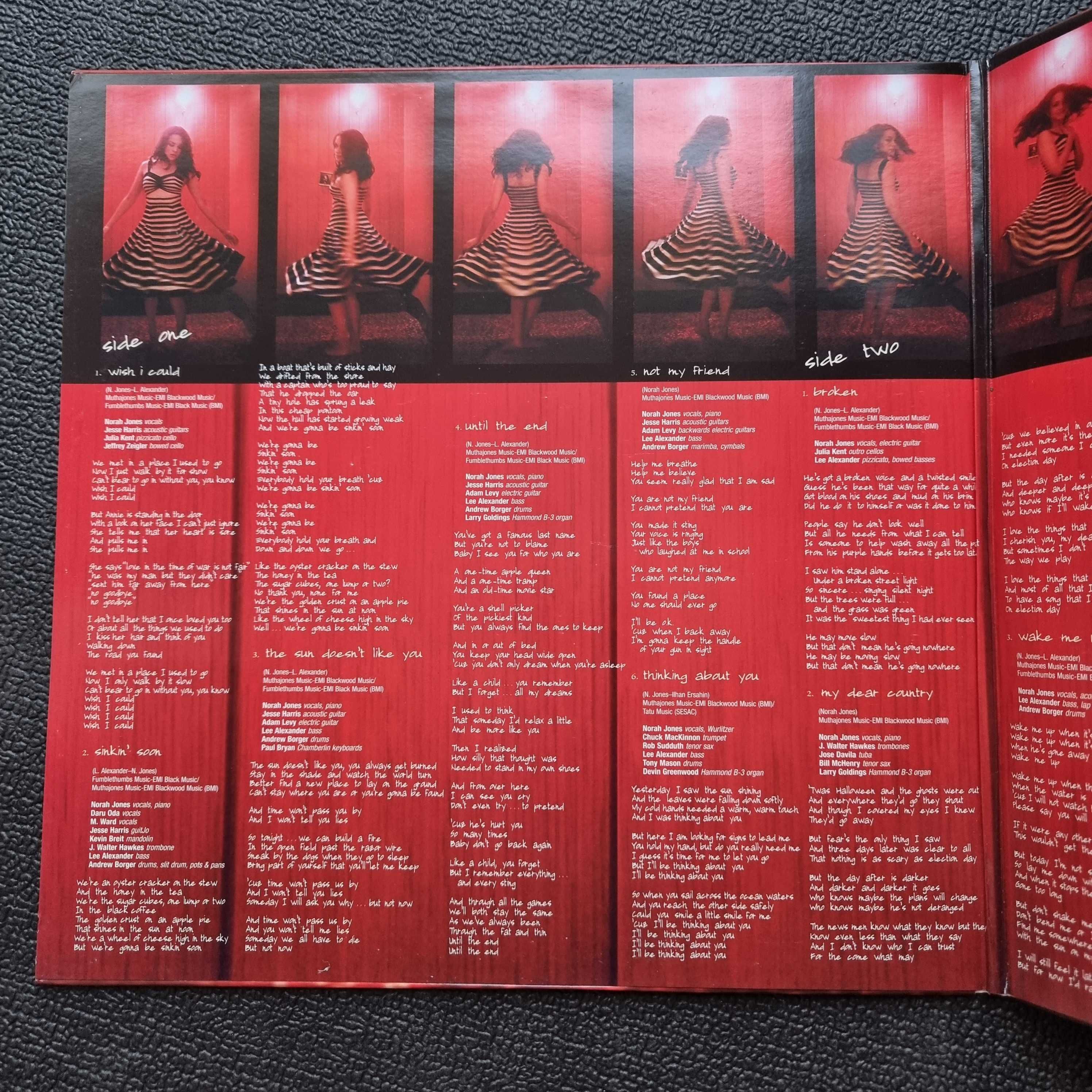 Norah Jones – Not Too Late (2007 Classic Records) Winyl Gatefold