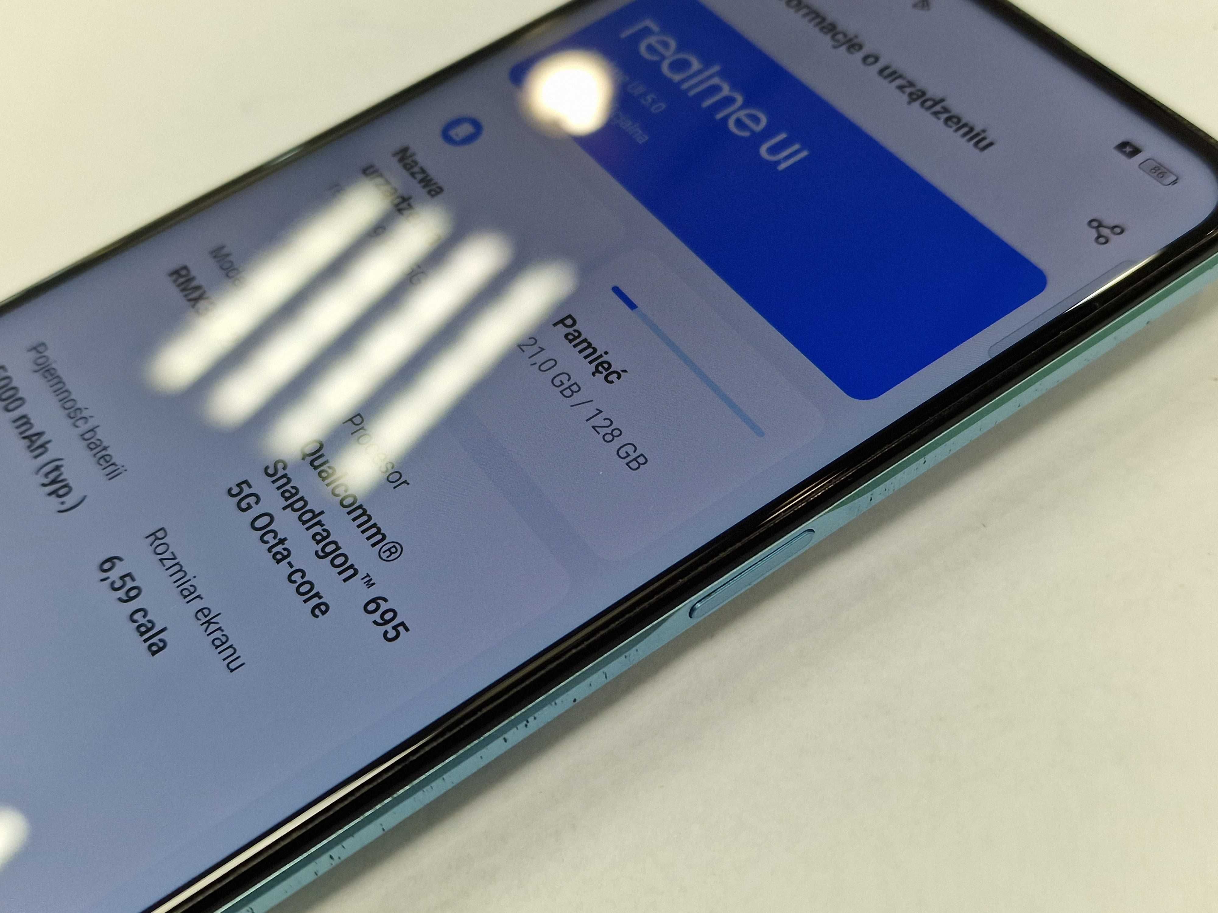 Realme 9 PRO 5G Dual SIM/ 8GB/ 128GB/ Niebieski/ Grade C+