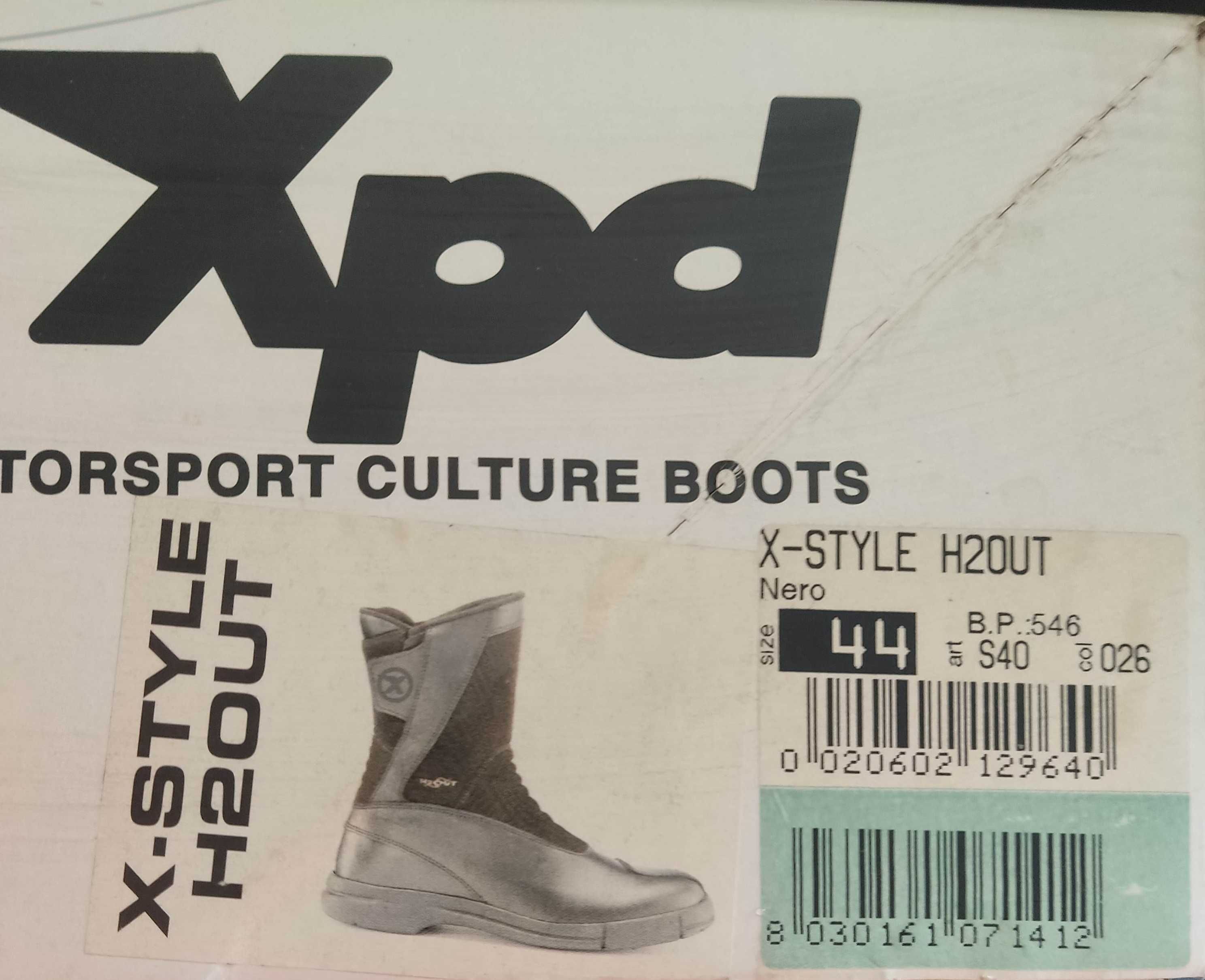 Botas de moto - XPD X-Style Boot H2OUT - impermeável