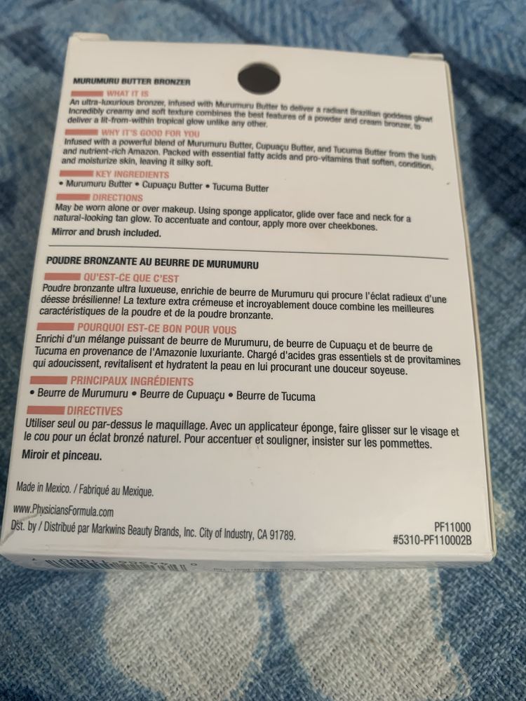Physicians formula  бронзер.