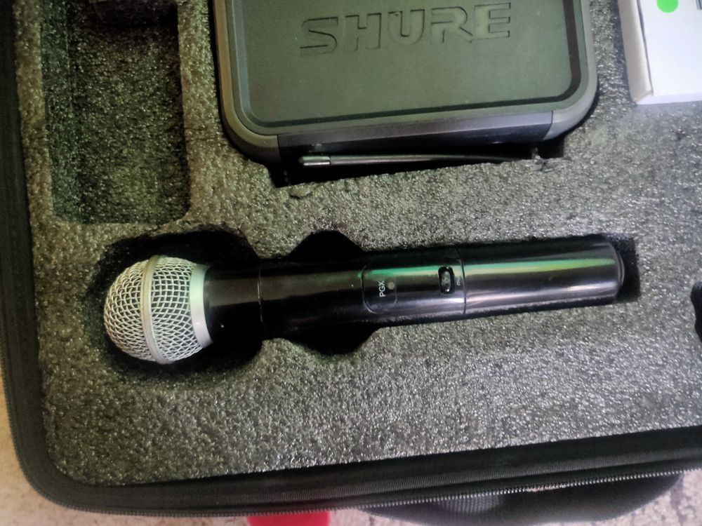 Shure sm58 pgx4 радіо мікрофон